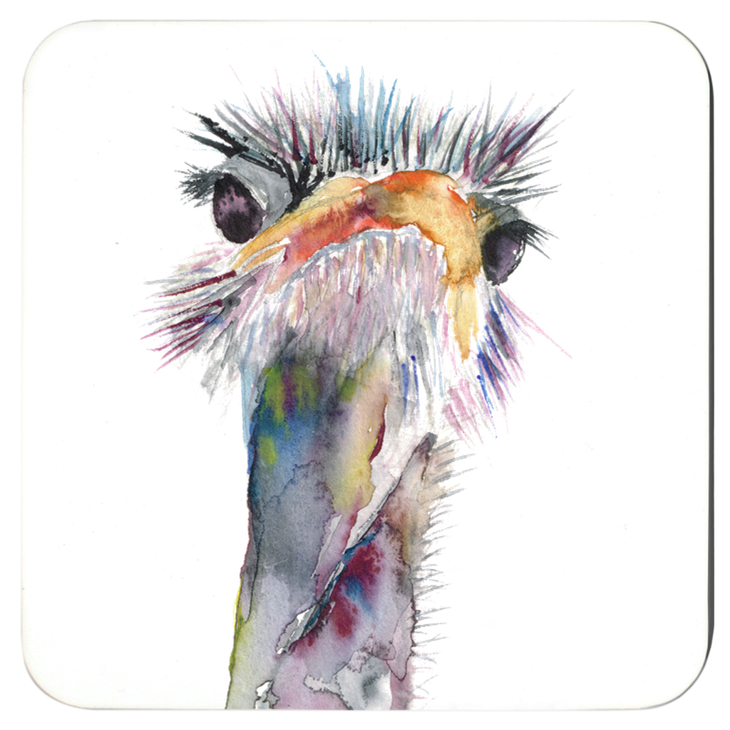 Coasters with Animal Watercolor Paintings - Bee & Oak