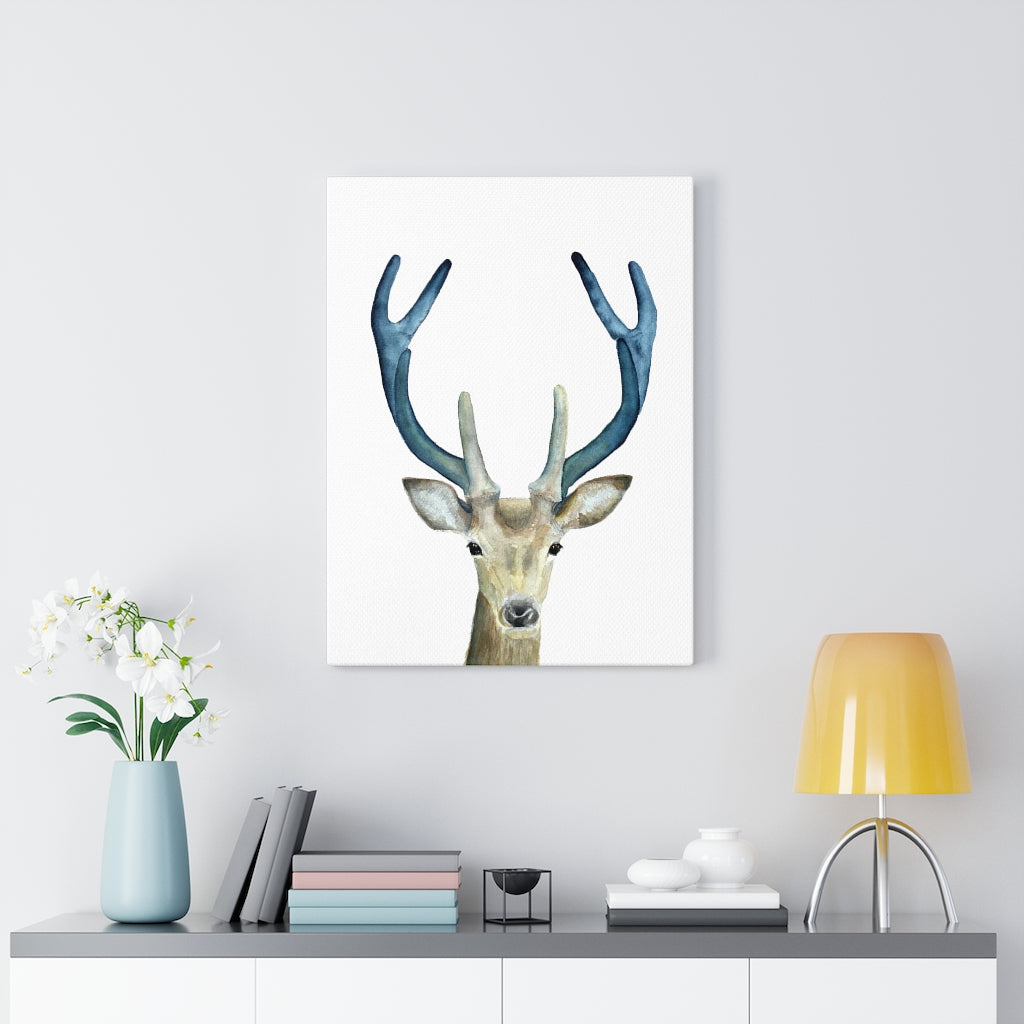 Deer Canvas Print - Bee & Oak