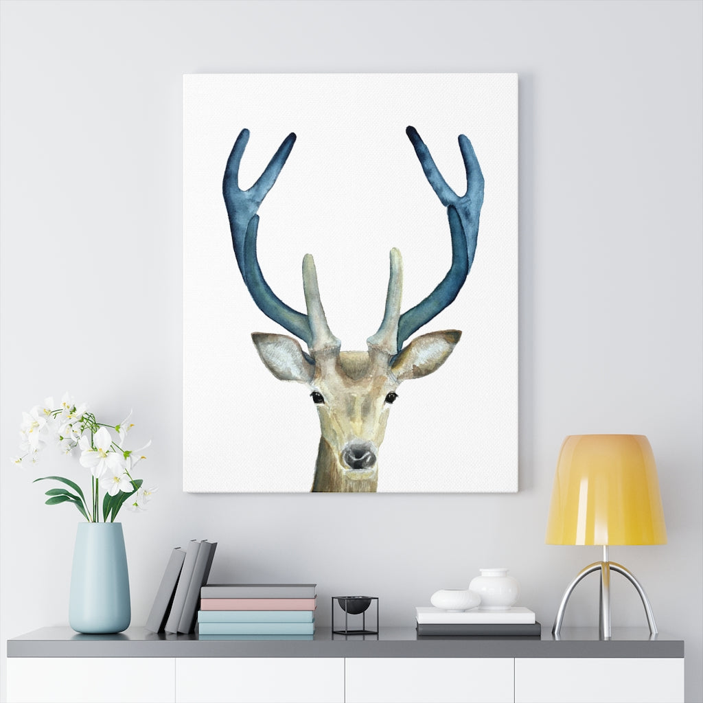 Deer Canvas Print - Bee & Oak