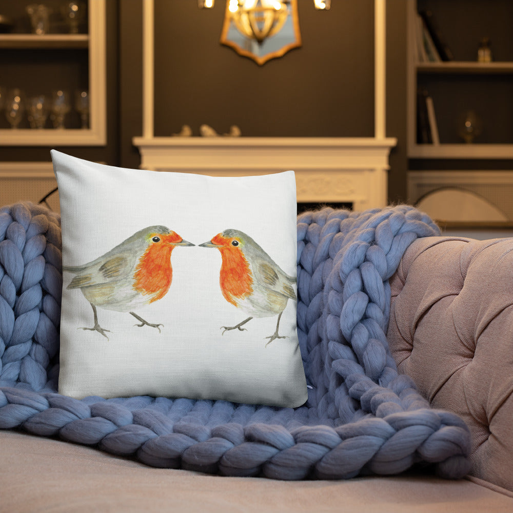 Two Robins Premium Pillow // Bee & Oak - Bee & Oak