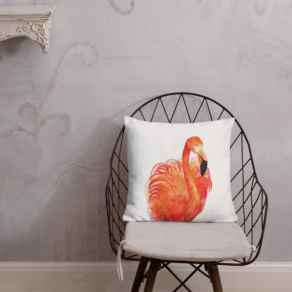 Flamingo Premium Pillow - Bee & Oak