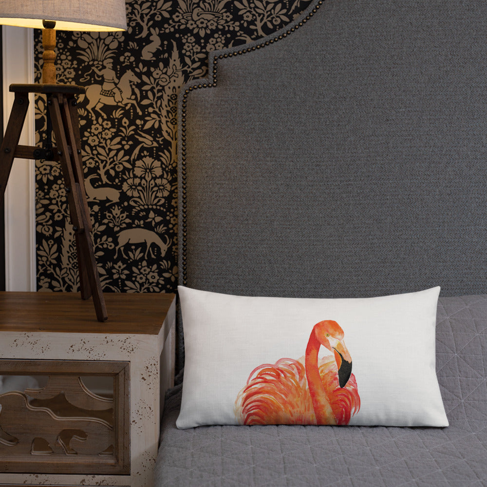 Flamingo Premium Pillow - Bee & Oak